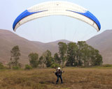 Take off in Pachacamac, Lima, Peru