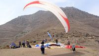 Cross Country-Kurs en Pachacamac, Lima, Peru