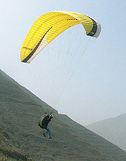 Parapente en Pachacamac, Lima, Prou